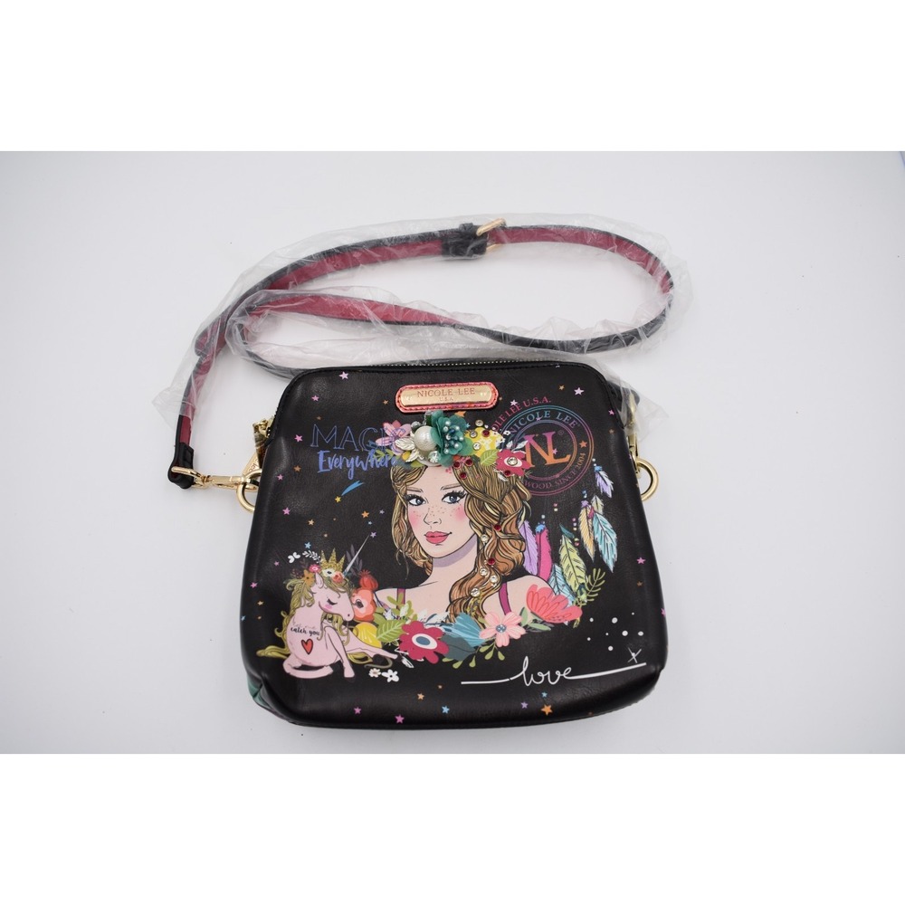 Nicole Lee USA Love Your Look Crossbody Bag Girly Trendy Charming Precious NWOT